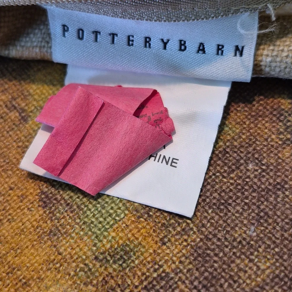 Potterybarn Pillow Sham Tuscan Motif